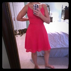 Perfect summer knee length flowy dress